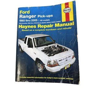 Vtg Haynes Repair Manual Ford Ranger Pick-Ups 1993-2005 All Models